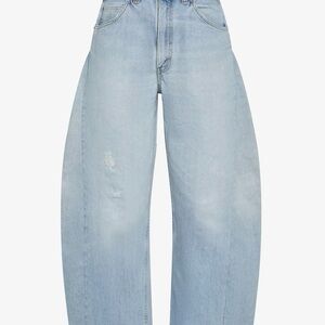 ALIGRACE LOW-RISE BARREL JEANS